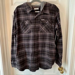 Columbia Long Sleeve Flannel Jacket